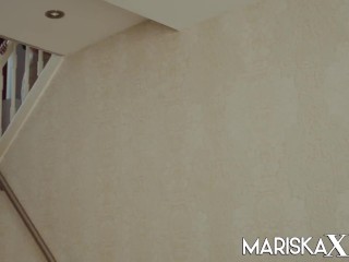 MARISKAX Redhead MILF Angelique Luka gets fucked hard