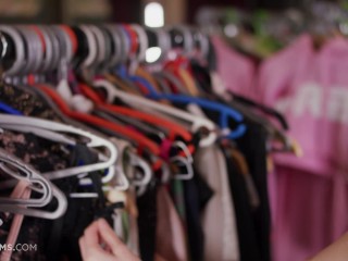 ULTRAFILMS HD Leona Mia got vey horny. Her pussy got wet, showing her mesmerising body