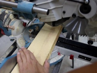 DIY Bed #1 - Sex and BJ after work with Miter Saw