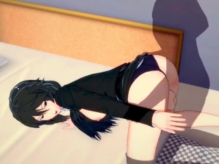 [Infinity Stratos] Chifuyu Orimura(3d hentai)