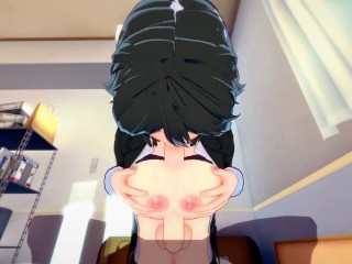 [Infinity Stratos] Chifuyu Orimura(3d hentai)