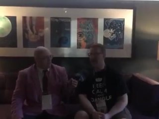 Dick Dangle with Jiggy Jaguar at AVN 2020 Hard Rock Hotel Las Vegas NV