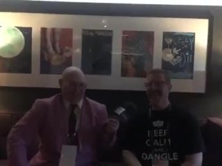 Dick Dangle with Jiggy Jaguar at AVN 2020 Hard Rock Hotel Las Vegas NV