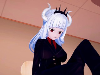 Lucifer, CEO of Hell HELLTAKER 3D HENTAI 1/5