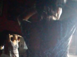 Hip bumps after biking in the pouring rain