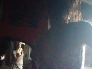 Hip bumps after biking in the pouring rain