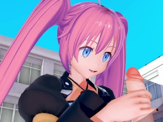 Milim Nava Tensei ara Slime datta ken 3D HENTAI 1/6