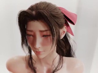 Aerith From Final Fantasy 7 Remake Fucked POV