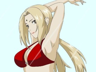 TSUNADE AND HER RED BIKINI- KILLER BEE FUCK TSUNADE - NARUTO PORN VIDEO- HENTAI