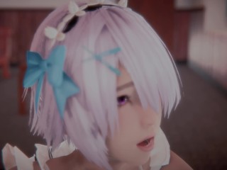 Re:Zero - Ram Helps Rem Experience Her First Orgasm