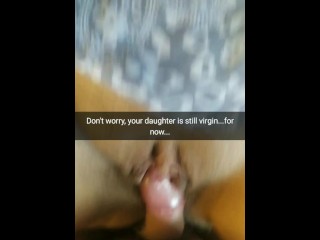 My stepdaughter's 40 year old boyfriend sent me this video from our house, while i`m on work.