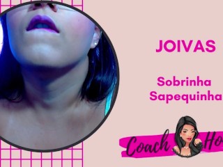 Sobrinha Safada Ficou Provocando Seu Passo-Tio | JOIVAS | Punheta Guiada | CV #17