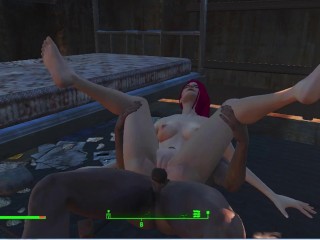 Setting up a pregnancy mod. Conception in different poses | Fallout 4, Adults Mods