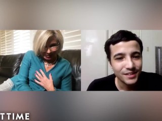 ADULT TIME - Mature Beauty Payton Hall is HOT for Step-Grandson