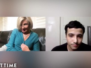 ADULT TIME - Mature Beauty Payton Hall is HOT for Step-Grandson