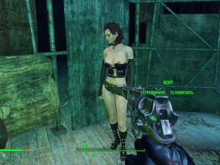 Fallout 4 Cait. Sexy girl with a fighting character | Fallout 4 Sex Mod, Porno Game
