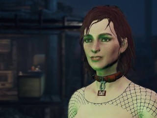 Fallout 4 Cait. Sexy girl with a fighting character | Fallout 4 Sex Mod, Porno Game