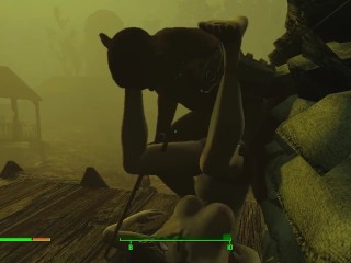 Black pensioner made a girl pregnant | Fallout, Porno Game 3d