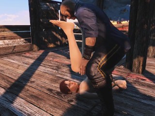 fallout 4 Cait. A girl with a very hot temper and beautiful breasts | Porno game