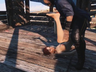 fallout 4 Cait. A girl with a very hot temper and beautiful breasts | Porno game