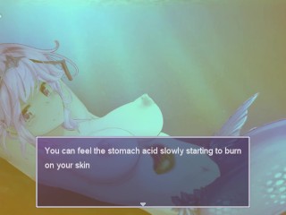 8 RPGMaker Vore - Digested by a mermaid