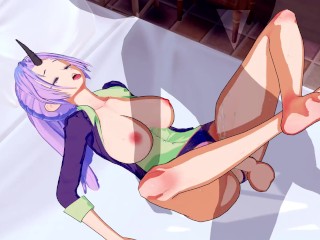 Slime Isekai - Monster Girl Shion Titty Fuck Hentai