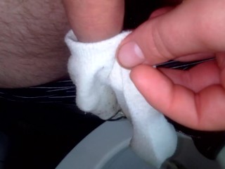 I Piss in stepsister's white ankle socks