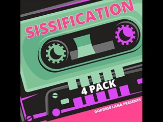 Sissification audio 4 pack be gay for dicks