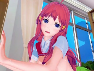 Itsuki Nakano The Quintessential Quintuplets 3d hentai 3/5