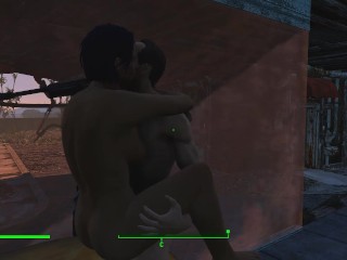 Brothel with glass windows. The Work of Prostitutes in Fallout 4 | Porno game, lesbian strapon