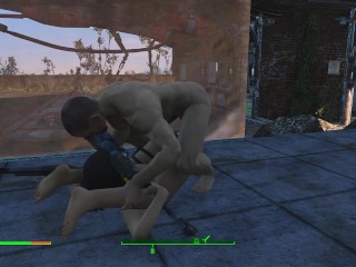 Brothel with glass windows. The Work of Prostitutes in Fallout 4 | Porno game, lesbian strapon