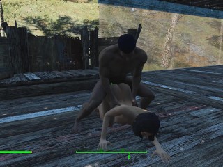 Fallout 4 Piper gets fucked in different positions and different characters games | Porno Game
