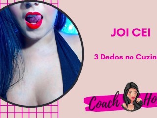 Agora a Coisa Ficou Séria! Desafio 3 Dedos no Cu! | JOI CEI | Punheta Guiada | #3