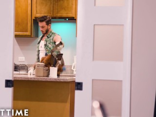 Caught Fapping - Dana DeArmond Rubbing Her Clit in Front of Contractor