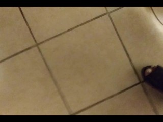 Cami Creams Exposes Big Booty Before Painful Anal Fuck in Public Storage Restroom - Sexy Voice ASMR