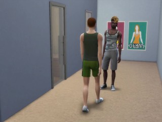 DDSims - Wife Fucked at Gym while Husband Watches - Sims 4