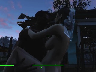 Before the wedding, the bride went to cheat on everyone | Fallout 4