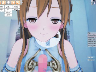 SAO Asuna - SUPER BIG BOOBS JOB