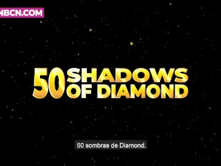 COCK ADDICTION 4K 50 Shadows of diamond hard sex with big cock of Chris Diamond porn for women