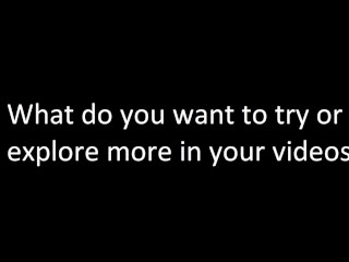 Behind the Scenes: Q & A. Answering All Your Questions. Comment to Ask More.