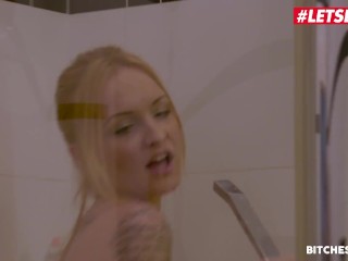 BitchesAbroad - Bella Claire Big Tits Czech Blonde Takes Neighbor's Big Cock In The Ass - LETSDOEIT