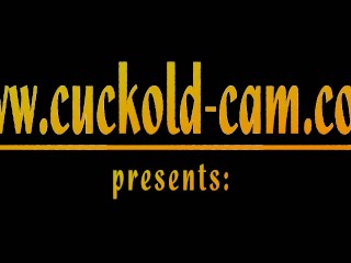 sexy girls feeding their mlover with pralines while cuckold get humiliated