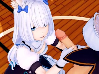 FUTA NEKOPARA MAPLE X CHOCOLA AND VANILLA (3D HENTAI)