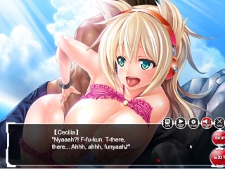 [Summer Bikini] Cecilia Cello H-Scene 02 (Taimanin Asagi Battle Arena)