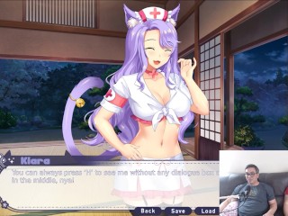 Sexy Neko-Nurse Catgirl | Kiara And My Ara Ara Adventure Ep.2 | Funny Gameplay Commentary