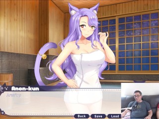 Bath and Blowjob Cat Girl | Kiara And My Ara Ara Adventure Ep.3 | Funny Gameplay Commentary