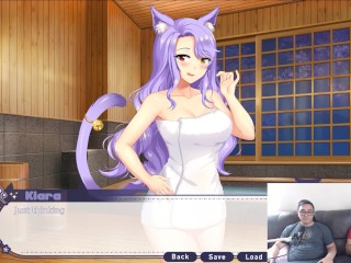 Bath and Blowjob Cat Girl | Kiara And My Ara Ara Adventure Ep.3 | Funny Gameplay Commentary