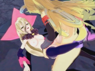 Tales of Berseria / Tales of Xillia Hentai 3D - Magilou x Milla Maxwell (Futa)