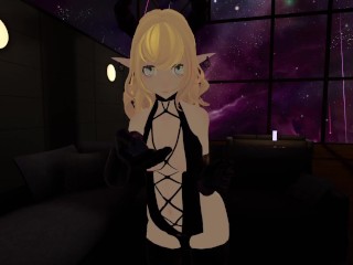 I let a simp fuck me IRL, while I'm playing VRCHAT (POV)