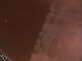 Outdoor swimming pool teen Natalia Kupalka